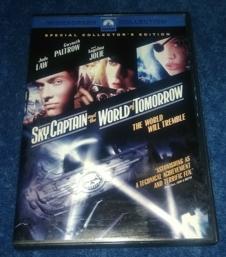 Sky Captain and the World of Tomorrow DVD Widescreen Gwyneth Paltrow Jude  Law