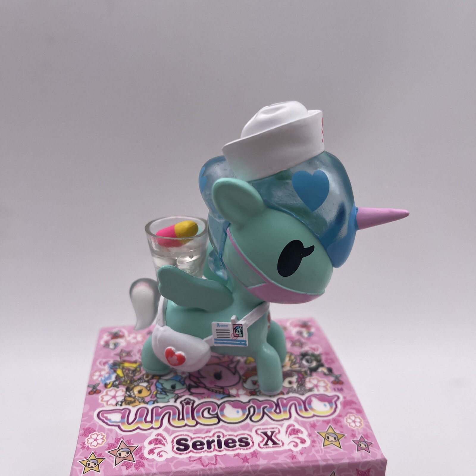 Caja ciega de juguetes Kawaii Tokidoki Unicorno, serie familiar 8, caja