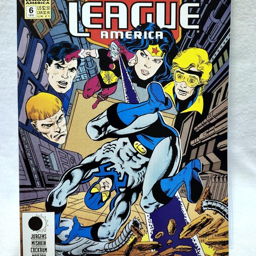 Justice League of America #6 1992 Annual DC Comics - Picture 4 of 8