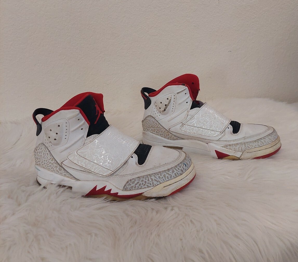Air Jordan Son Of Mars Fire Red Jordan Son Of Mars Fire Red White