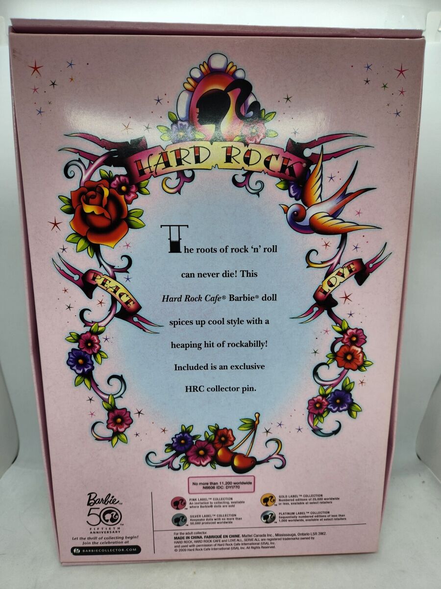 2009 Mattel Gold Label Hard Rock Cafe Barbie Doll N6606 | eBay 2009 Mattel Gold Label Hard Rock Cafe Barbie Doll N6606 | eBay