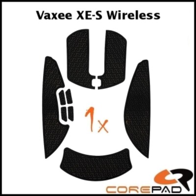 Corepad Soft Grips black Vaxee XE-S Wireless Self-Adhesive Mouse Grip Tapes