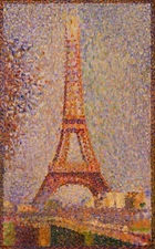 Georges Pierre Seurat : The Eiffel Tower : Archival Art Print
