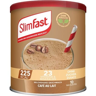 ALLPHARM VERTRIEBS GMBH SLIM FAST Pulver Cafe au Lait 365g - vom med.Fachhändler