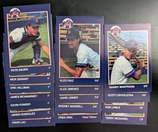 1988 Grand Slam Columbia Mets - You Pick 1 -  A New York Mets Minor League