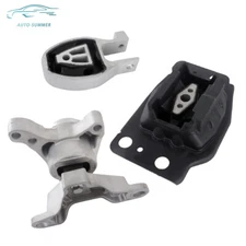 3PCS Engine Motor & Trans Mount Set for Ford Fusion 2014-2020 1.5L & 13-14 1.6L