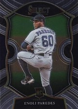 2021 Panini Select #42 Enoli Paredes Houston Astros Rookie Card RC