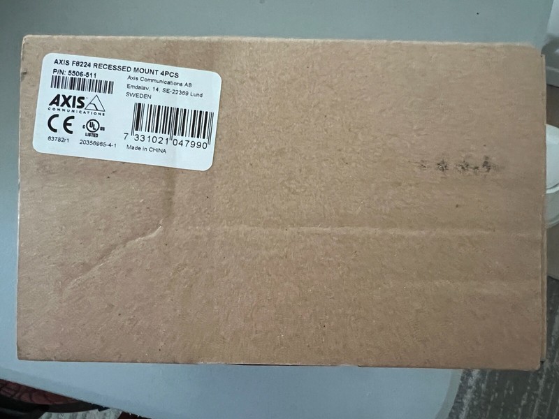 AXIS F8224 Recessed Mount - 3 pcs