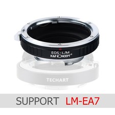 Obiettivo K&F Concept adatto a LM-EA7 per adattatore per obiettivo Canon EOS EF a Leica M-P M240 