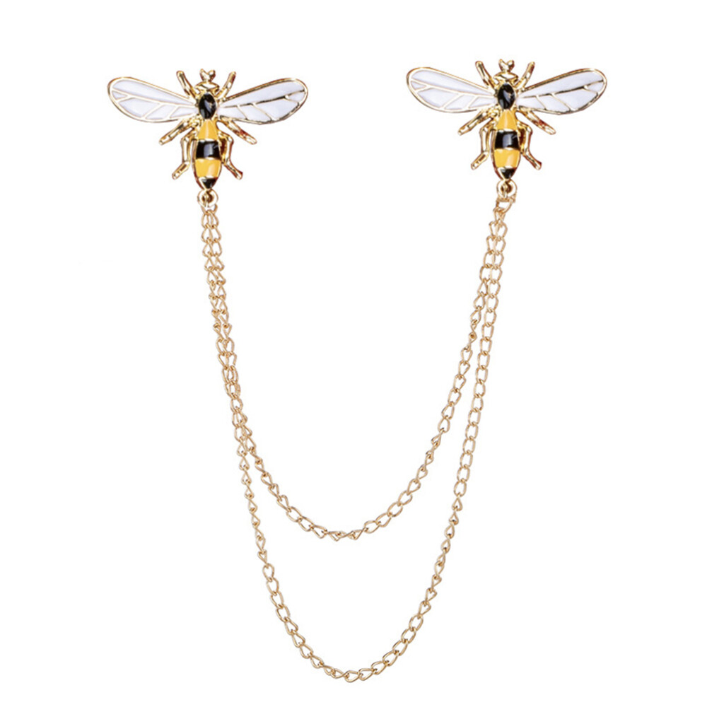 Collar Bar Pin Women Suit Collar Chain Tie Collar Bar Collar Bar