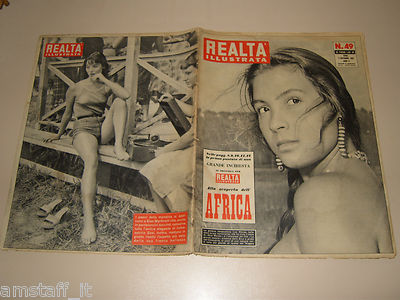 REALTA=1955/49=LUA MANOA=ELSA MARTINELLI=ISOLA USTICA SICILY SPECIAL=