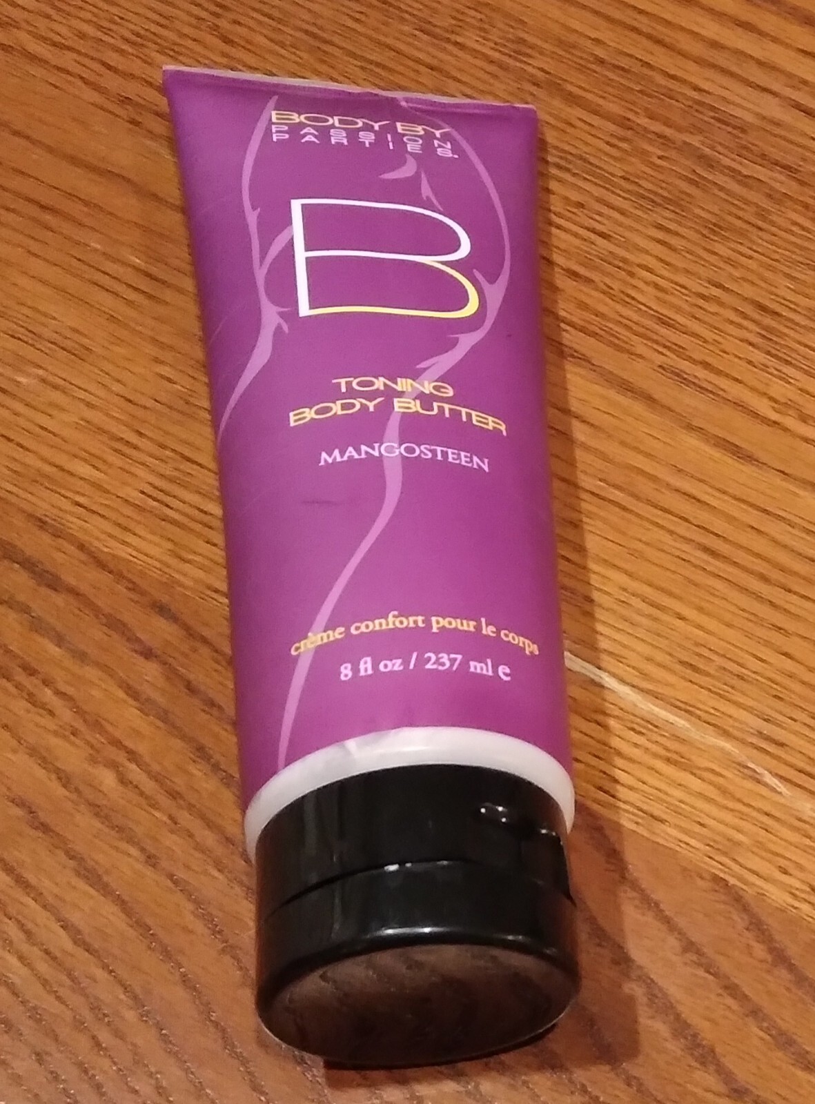 Body By Passion Parties Toning Body Butter Skin Cream Mangosteen 8 oz