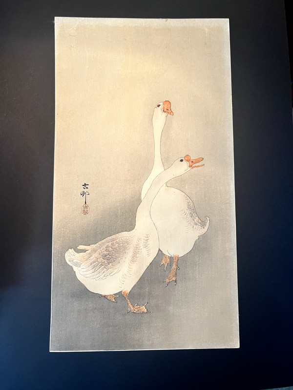 Koson, Ohara Original Woodblock