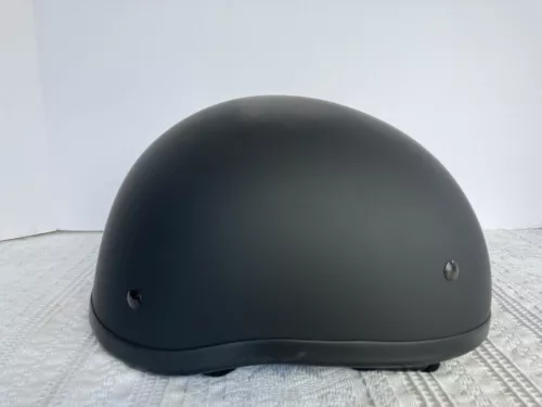 Outlaw T68  Flat Black Motorcycle Half Helmet for Men & Women DOT Size L NEW