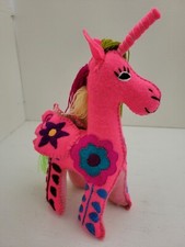 Embroidered Felt Stuffed Animal Winged Unicor...