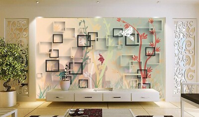 3D Art Branch ZHUA8062 Wallpaper Wall Murals Removable Self-adhesive Ann 24