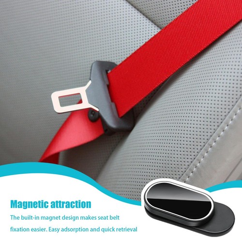 4Pcs Magnetic Car Seat Belt Clips ABS Adjuster Auto Shoulder Strap Positioner - Picture 8 of 9