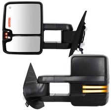 Leftright Power Heated Tow Mirrors For 07-13 Chevy Silverado 1500 2500hd 3500hd