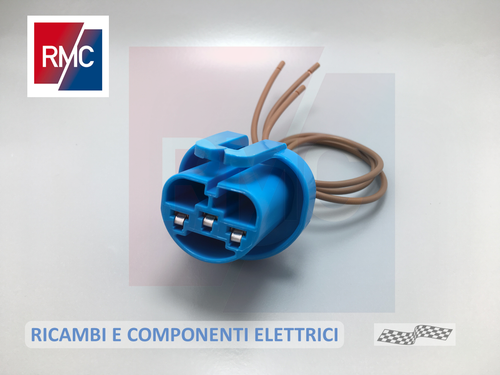 2 Connettori Cablaggio Faro Auto Per Lampadine H1 - Per Alogene, LED, SMD, 12V-24V - Foto 2