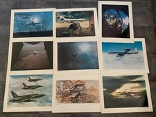 Lot of 9 VIntage U.S. Air Force Photo Prints 17x22