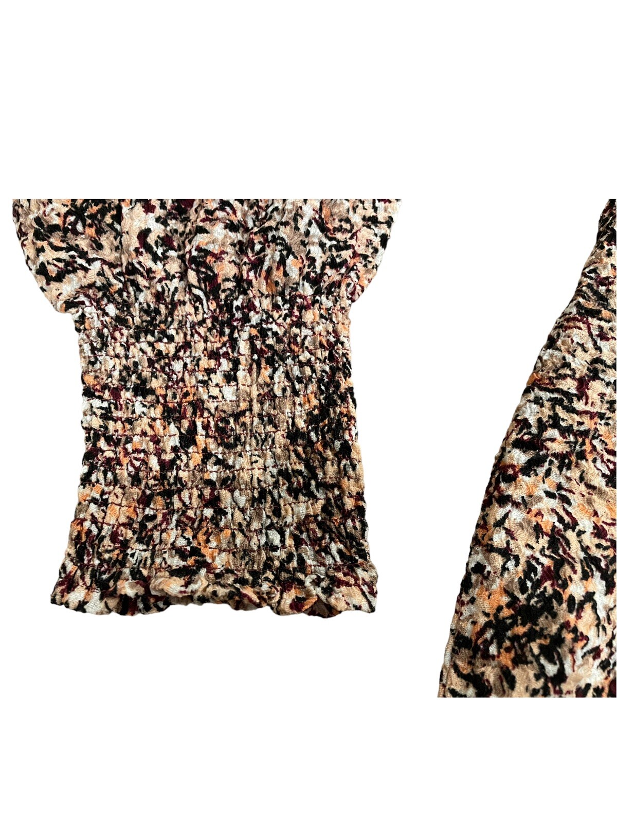 LOFT Beautiful Speckled Spring/Easter Blouse, siz… - image 3