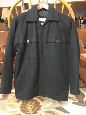 Open Bottom Hipster Coat Size Medium 