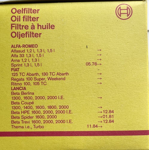 5x Bosch 0451103094 Filter Ölfilter Drehfilter oil cleaner filtre à huile filtro - Picture 5 of 6