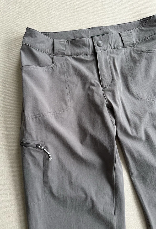 EMS Eastern Mountain Sports Hiking Pants Womens S4 R Gay Stretch Tech Camp 30x32 - Image 3 of 4