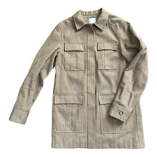 H M Twill Utility Jacket with Zipper, Women's 0