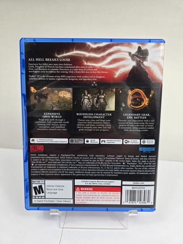Diablo IV (Sony PlayStation 5, 2023) Completo - Imagen 3 de 3