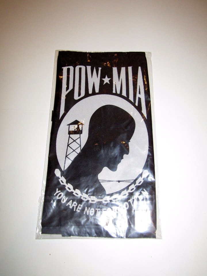 2x3 Embrodered POWMA POW MA Prsoner War Double Sded 210D Nylon - Foto 2