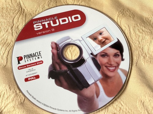 Vintage Pinnacle Studio Version 9 Manual & Software CD & Bonus Content DVD Used - Picture 6 of 7
