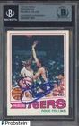 Doug Collins Signed 1977-78 Topps Basketball #65 White Backs BGS BAS AUTO