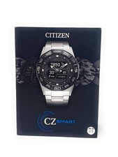 with box and papers Citizen JX200652E CZ Smart Hybrid Silver Stainless S G2U
