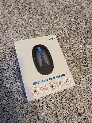 Electronic Pest Repeller, 6 Pack Indoor Electronic Mouse Repeller, NIB
