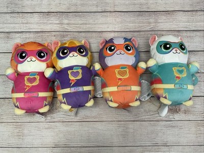 New Disney SuperKitties Hugmees SET Ginny Buddy Bitsy Sparks   Super Kitties