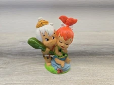 Vintage 1993 Rubber Bambam And Pebbles Figure