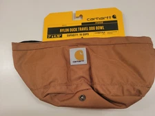 Carhartt Nylon Duck Travel Dog Bowl, Packable Dog Bowl for Food and Water