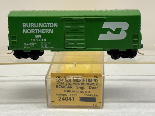Micro trenes Kadee escala N MTL 24041 BN 161848 vagón de carga con acopladores de nudillos | Zustand: Used