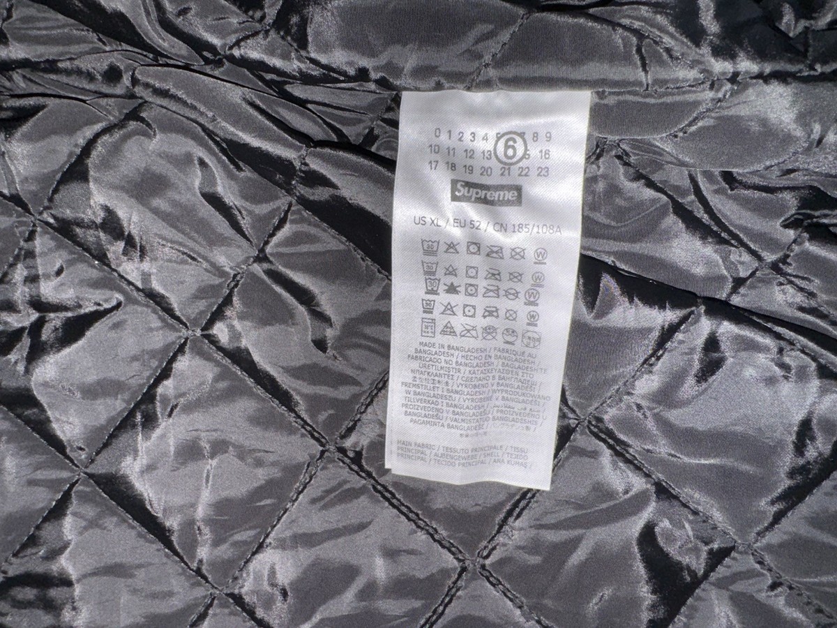 Supreme®/MM6 Maison Margiela Split Stadium Jacket Size XL | eBay