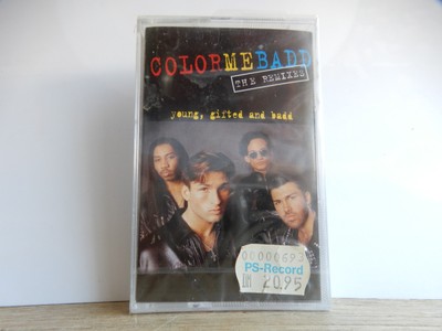 COLOR ME BADD YOUNG & GIFTED THE REMIXES KASSETTE MC TAPE 1992 GIANT 90s NEU OVP