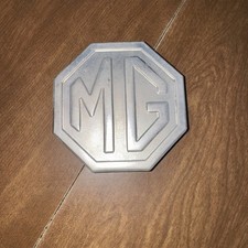 Mg Mgb Roadster Trunk Boot Emblem Badge 1975 Oem Mg Mgb Roadster Trunk Boot Emblem Badge 1975 Oem