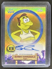 2025 Topps Chrome SpongeBob Bobby Cannavale Auto Tony Gold Refractor #/50