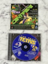 Sony Playstation 1 The Next Tetris Hasbro Interactive Complete w/ Manual TESTED