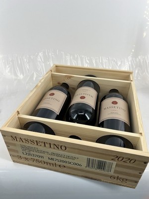 3x Massetino 2020 IGT Toskana Super Tuscan DOC 0,75l (15% Vol) in OHK