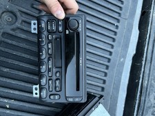 Ford F87F-18B866-BA 1 DIN Cassette Player AM/FM Radio Bass Treble Balance Fade