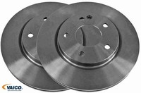2X Bremsscheibe Vaico V30-80062 2 Bremsscheiben Vorderachse Vorne