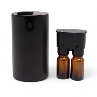 Dual Aroma-Diffusor ohne Wasser   für 2 x 10 ml ätherische Öle   USB-C-Ladung