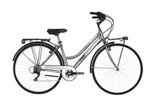 CITY BIKE COPPI BEVERLY 28 DONNA TZ500 6V ARGENTO