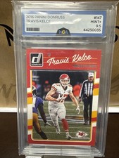 2016 Panini Donruss Travis Kelce Kansis City Chiefs #147 NGA 9.5 MINT+